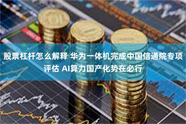 股票杠杆怎么解释 华为一体机完成中国信通院专项评估 AI算力国产化势在必行