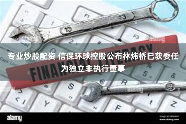 专业炒股配资 信保环球控股公布林炜桥已获委任为独立非执行董事