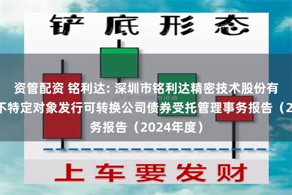 资管配资 铭利达: 深圳市铭利达精密技术股份有限公司向不特定对象发行可转换公司债券受托管理事务报告（2024年度）
